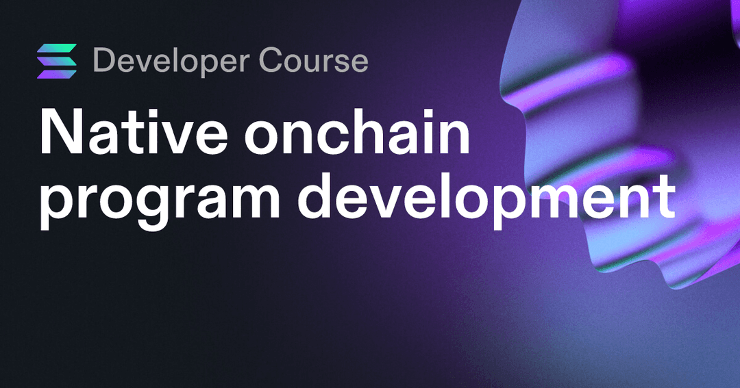 Native onchain program development