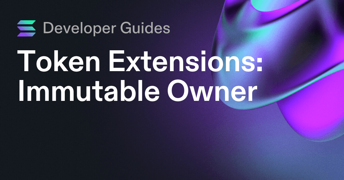 How to use the Immutable Owner extension